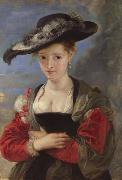 Peter Paul Rubens Portrait of Susanne Fourment (mk08) oil on canvas